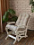 Подушка для кресла качалки,матрас для кресла Everena Home 110*50_moloko