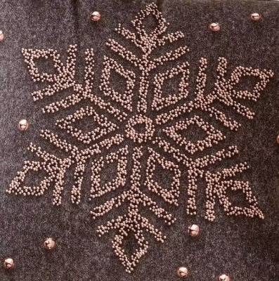 Чехол для подушки 45*45 см Fleola snowflake7