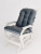 Подушка (матрас) для кресла качалки, матрас для кресла Everena Home 110*50_GrayBlue