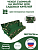 Чехол для садовых качелей Everena 160*55*8 green avokado