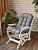 Подушка для кресла качалки, матрас для кресла Everena Home 110*50_gray