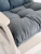 Подушка (матрас) для кресла качалки, матрас для кресла Everena Home 110*50_GrayBlue