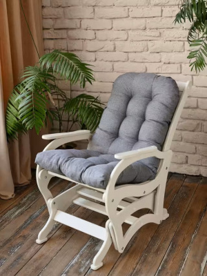 Подушка для кресла качалки, матрас для кресла Everena Home 110*50_gray