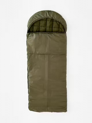 Спальный мешок EVERENA -30C 230x90 см, спальник с подголовником на флисе c компрессионным чехлом арт.99897123