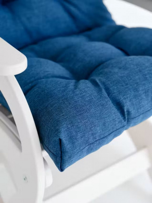 Подушка для кресла качалки, матрас для кресла Everena Home 110*50_blue