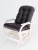 Подушка для кресла качалки, матрас для кресла Everena Home 110*50_darkblack