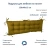 Эверена Матрас для качелей 40х120 см, Арт. 477033700